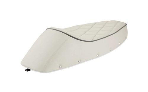 Vespa lml 2t seat white - vespa, px
